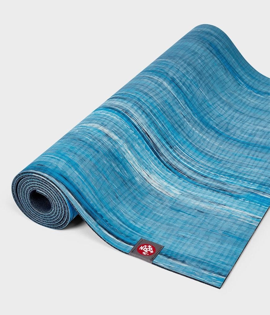 Manduka Yoga Mat Ekolite 4mm 71 - Dresden Blue - Ironwood Yoga