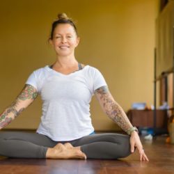 Denise Payne Ironwood Yoga power flow arm balances